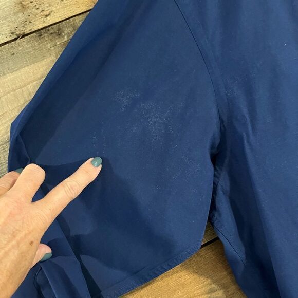 Brooks Brothers navy blue dress shirt - 16 - Picture 5 of 5